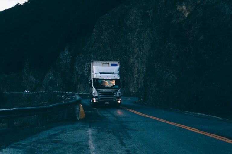 Photo Refrigerated truck