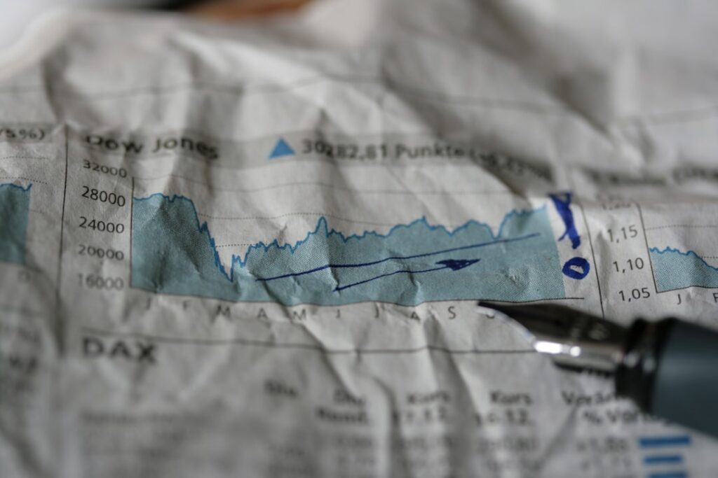 Photo Profit margin chart